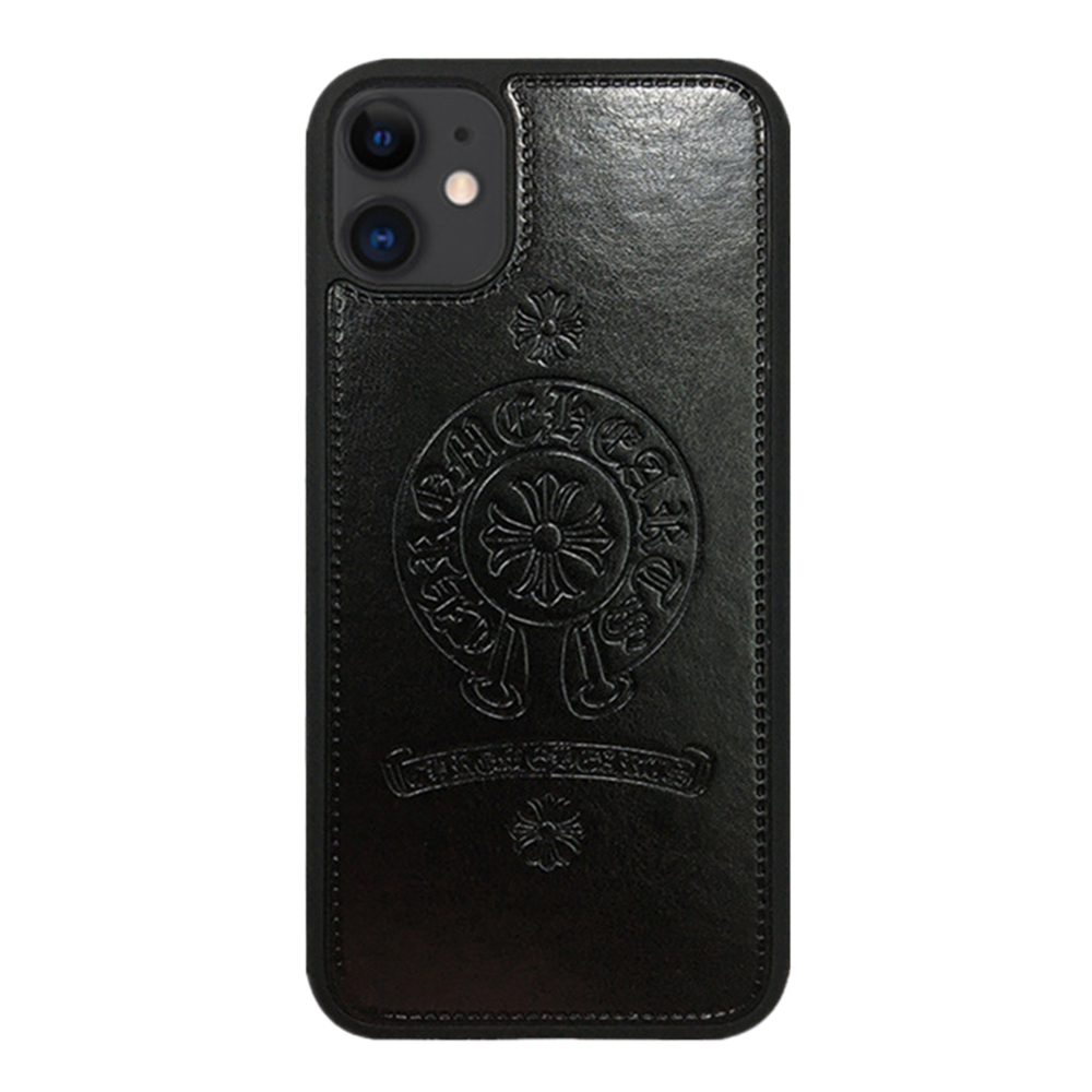 Luxury leather CH iphone Case