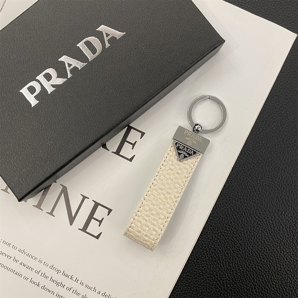 Braided Luxury Leather Convenient Keychain