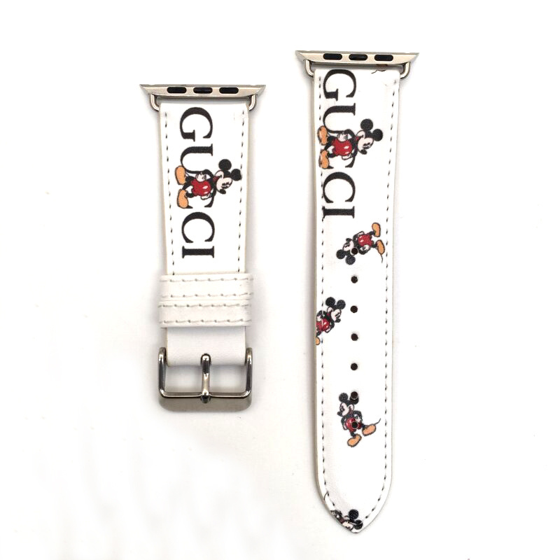 Gucci Luxury Leather Apple Watch Band