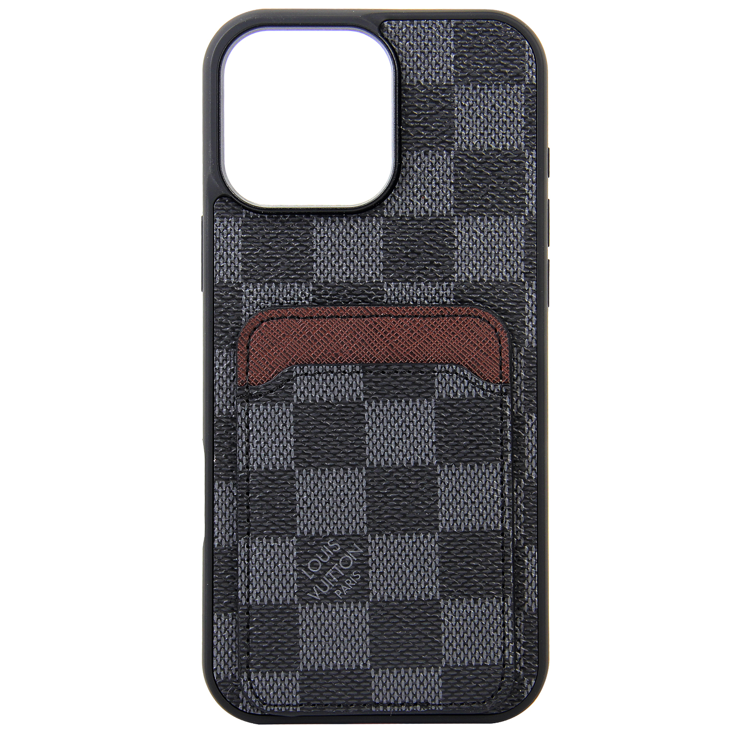 Monogram Vintage Leather V iPhone Wallet Case