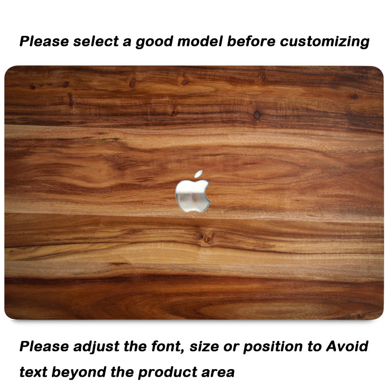 Acacia Wood Macbook Case-BELKCASE