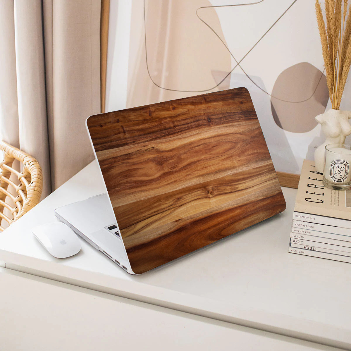 Acacia Wood Macbook Case-BELKCASE