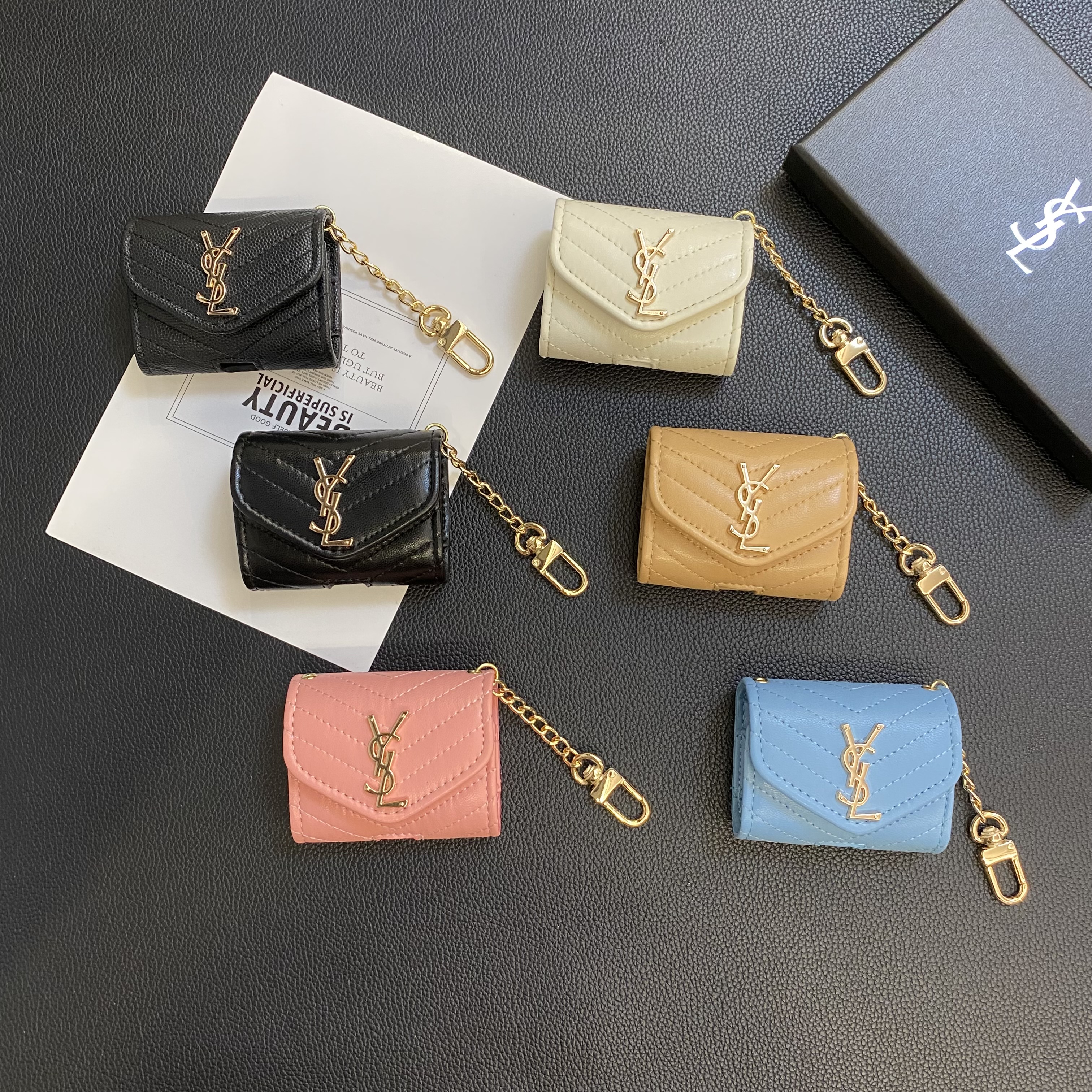 Luxury Leather Airpods Case