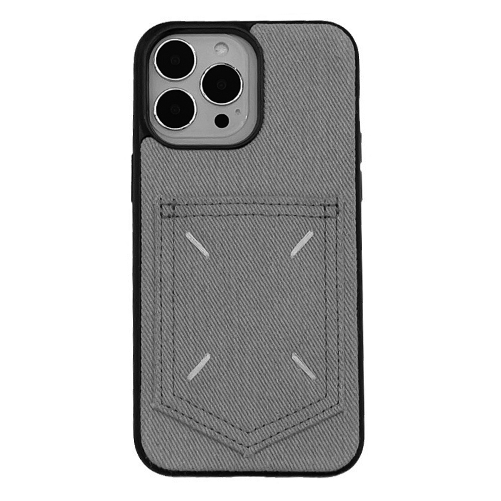 Trendy denim iPhone Case