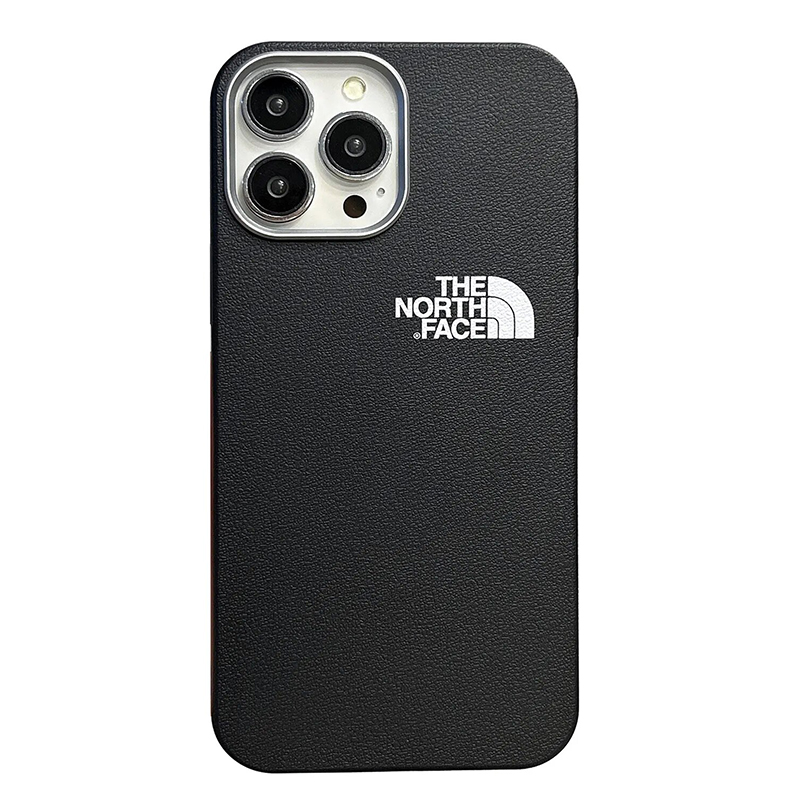 Simple leather NF iPhone Case