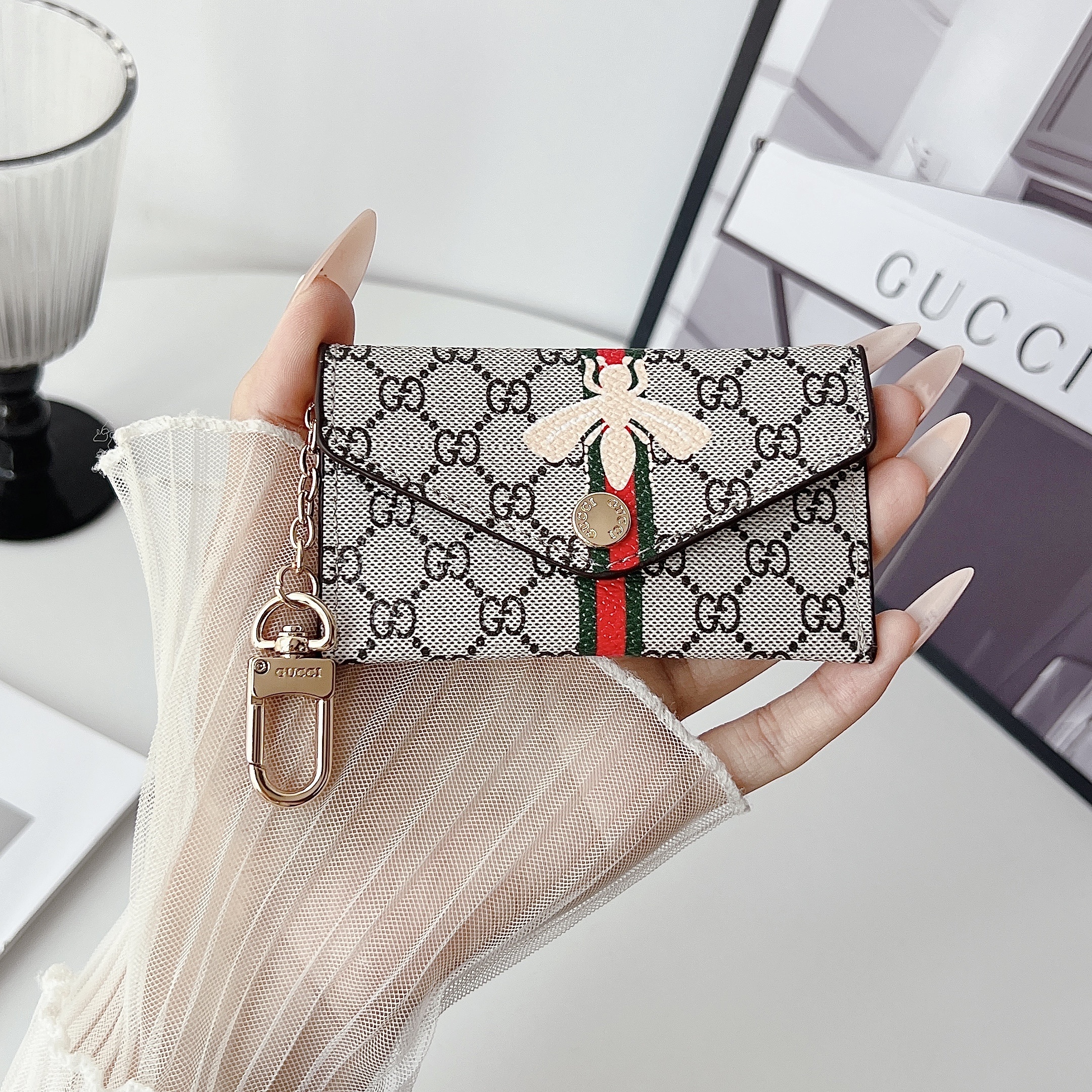 Gucci Luxury Leather Coin Purse