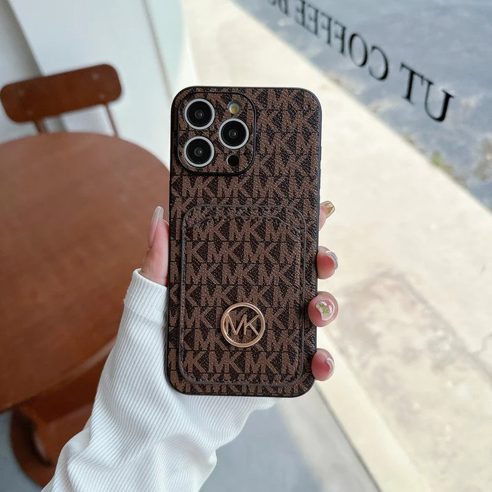 Michael Kors Leather iPhone Wallet Case