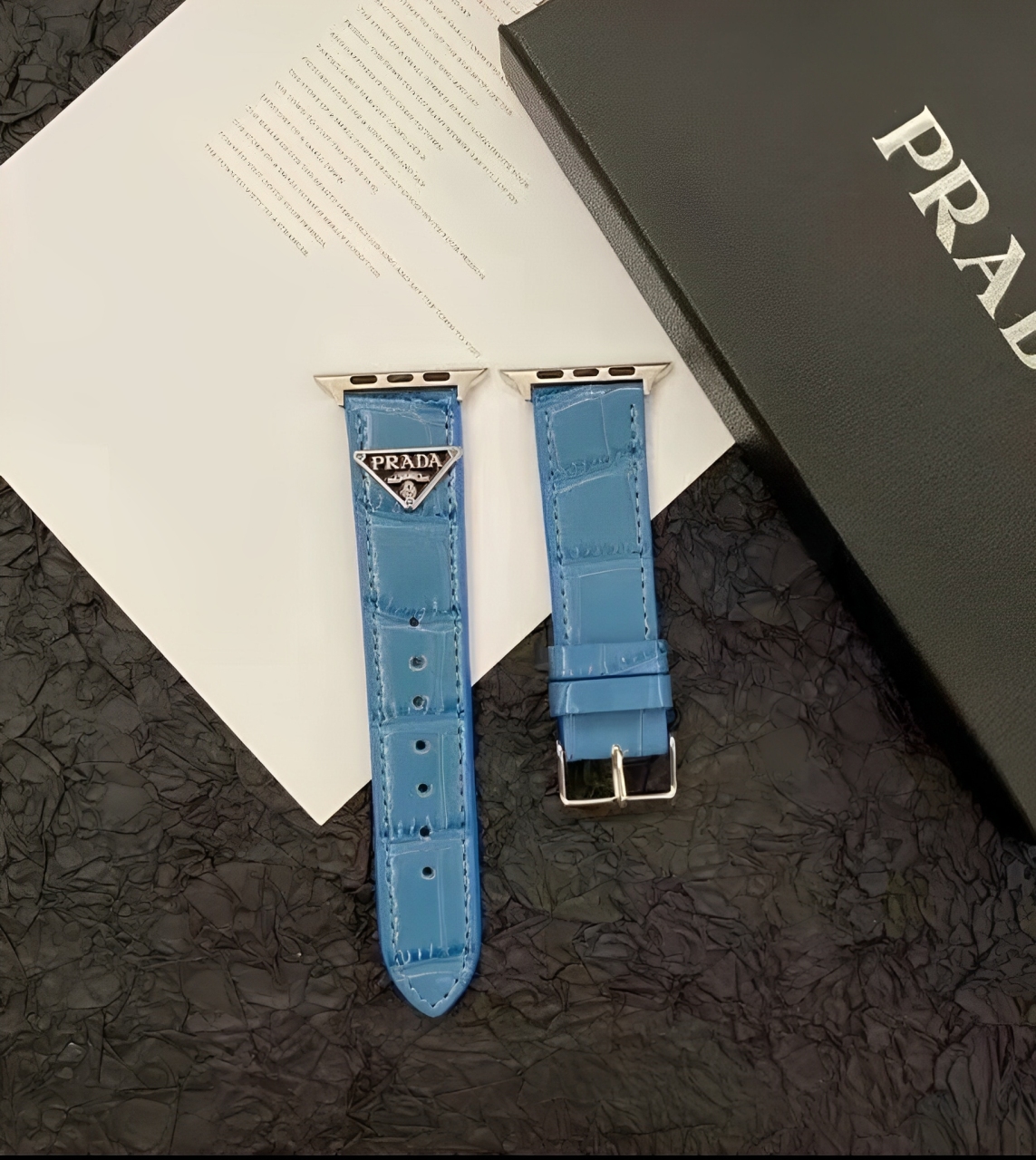 Leather luxury PD Apple Watch Bands