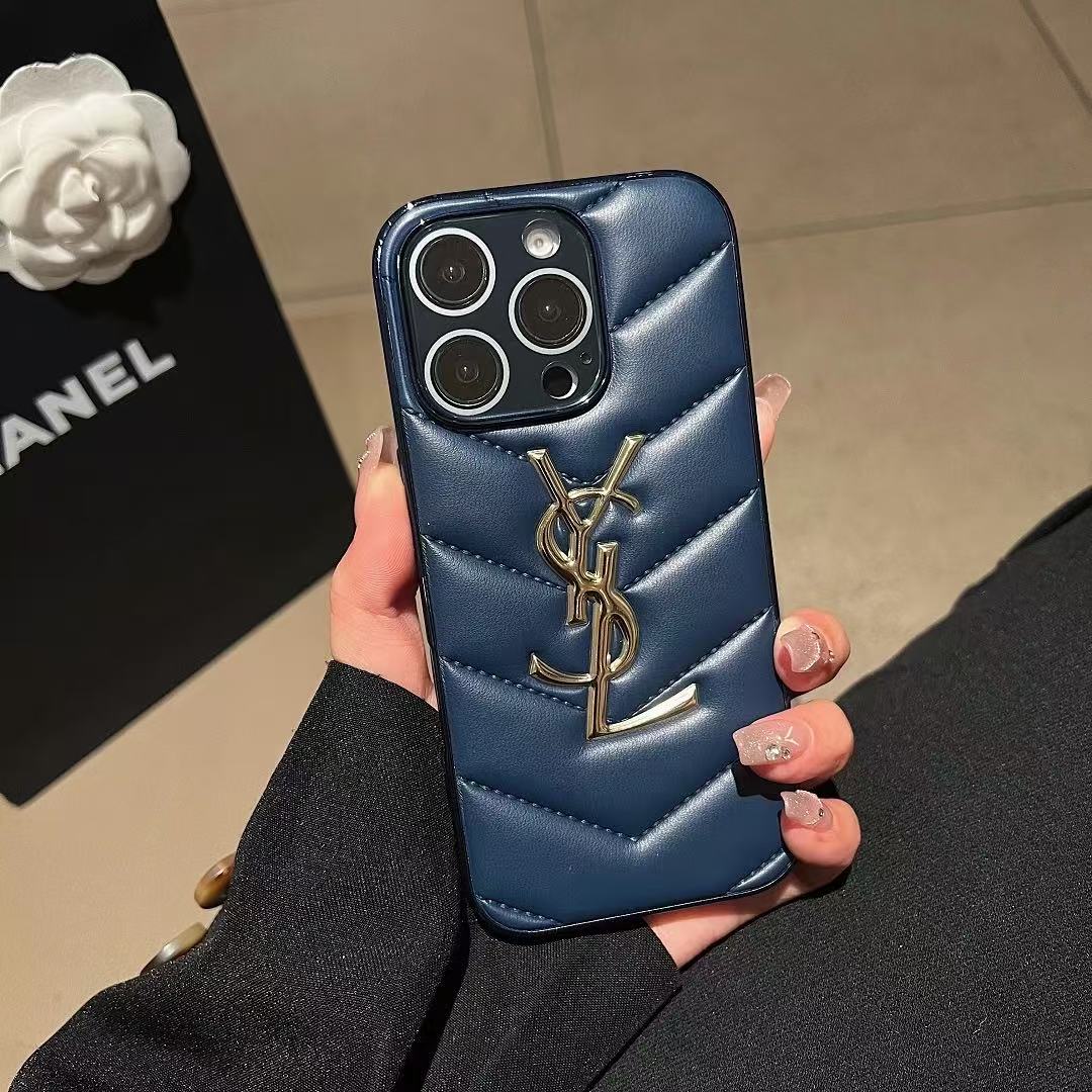 Luxury leather YS iPhone Case