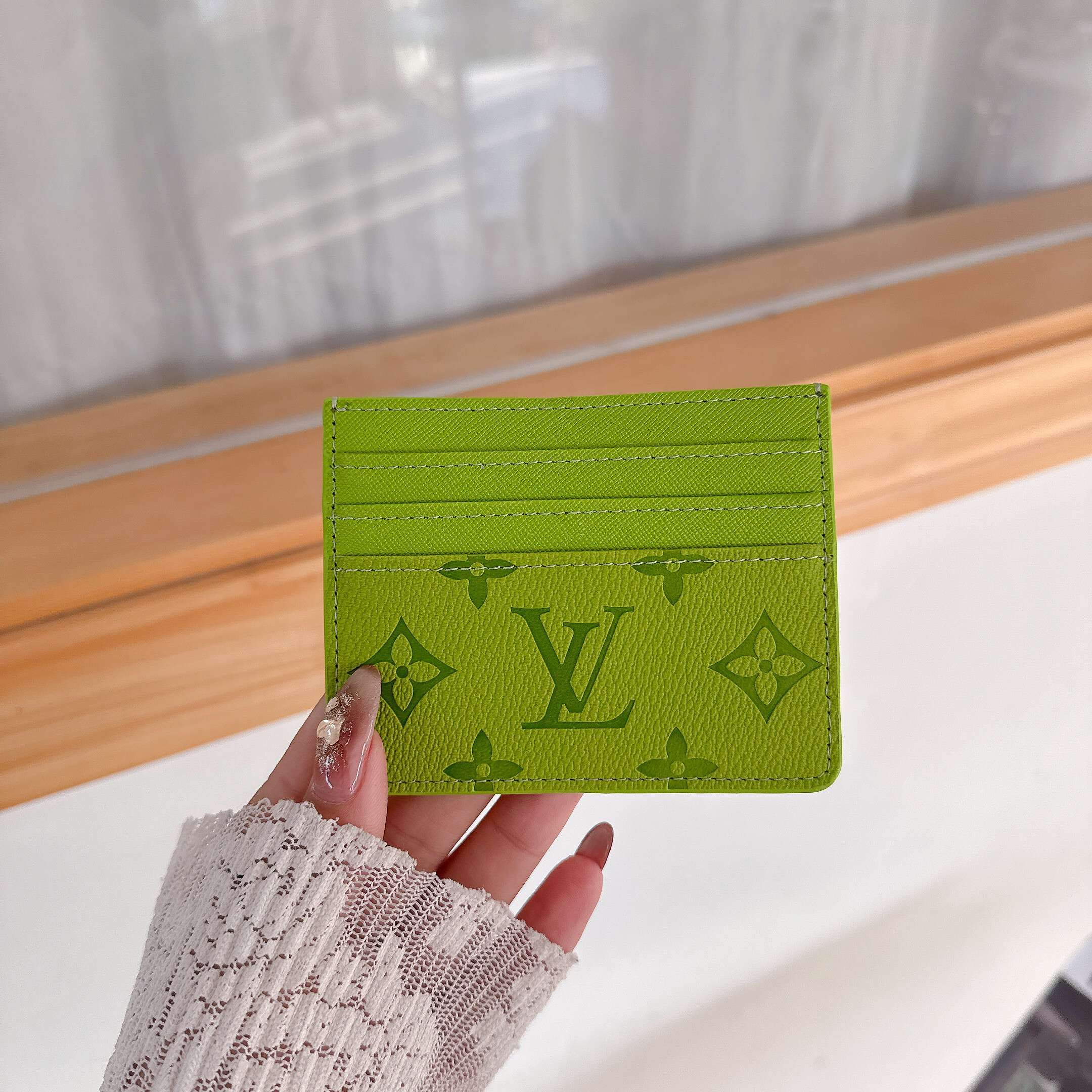Louis Vuitton Luxury Leather Card Holder