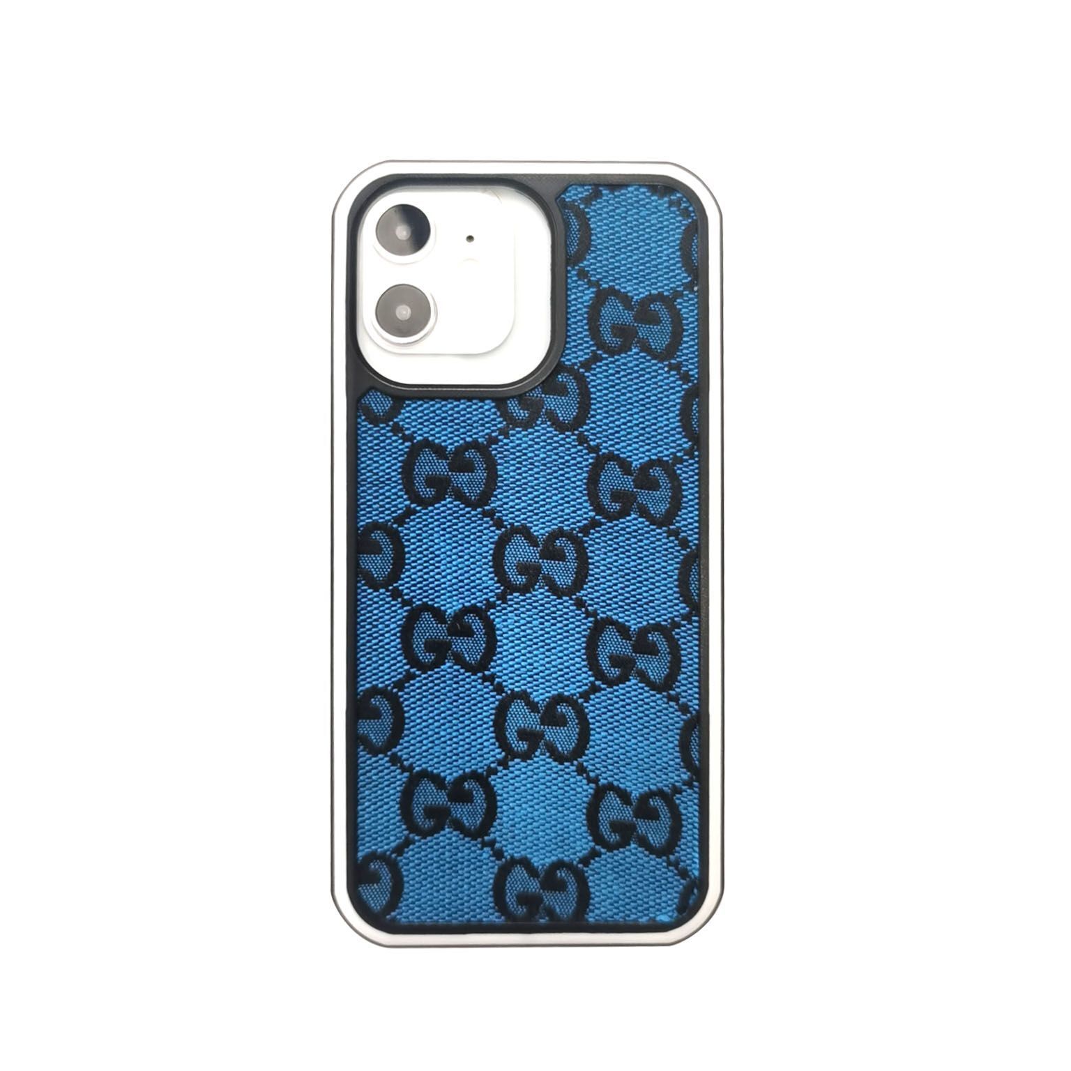 Gucci Luxury Leather iPhone Case