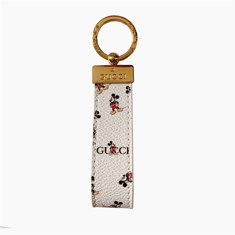 Gucci Luxury Leather Convenient Keychain