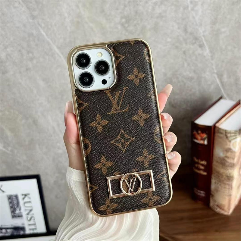 Louis Vuitton Monogram Vintage Leather iPhone Case-BELKCASE
