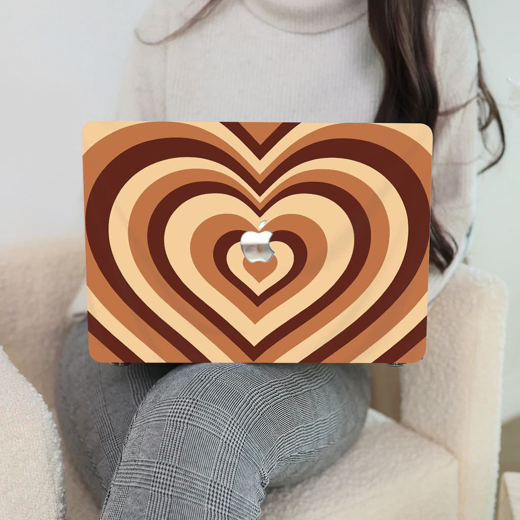 Brown Romance Macbook Case-BELKCASE