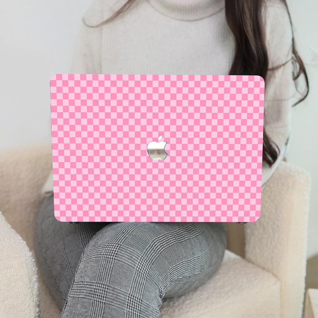 Pink Lattice Macbook Case-BELKCASE