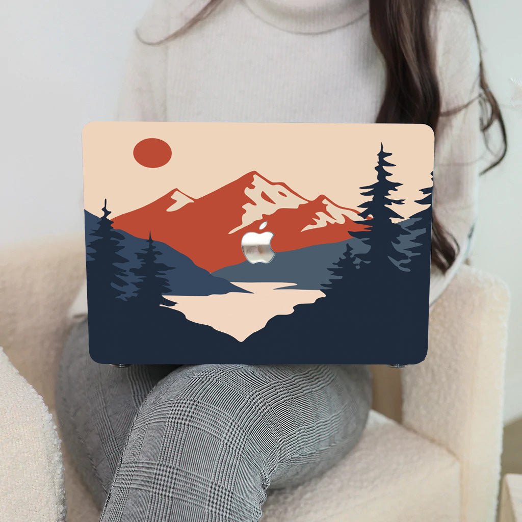 Red Sun Peak Macbook Case-BELKCASE