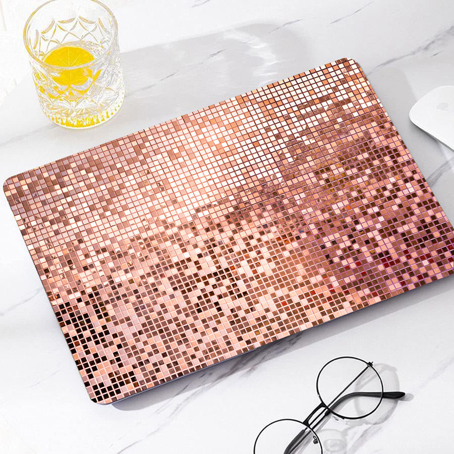 Rose Gold Square Macbook Case-BELKCASE