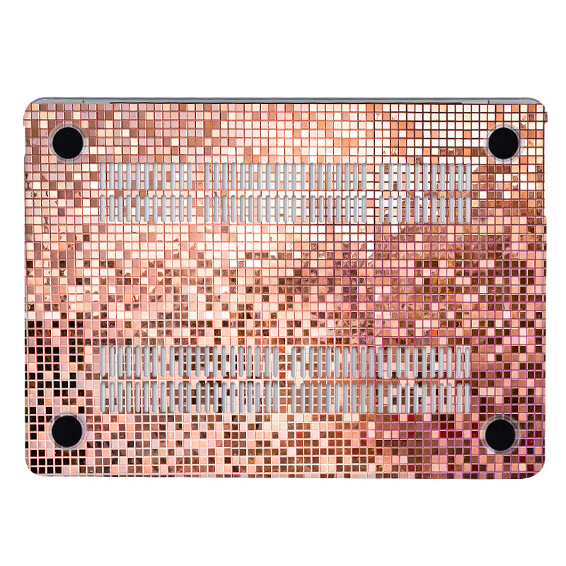 Rose Gold Square Macbook Case-BELKCASE