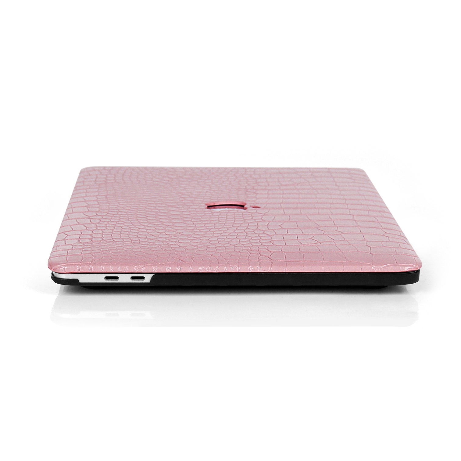 Faux Crocodile Pink MacBook Case-BELKCASE