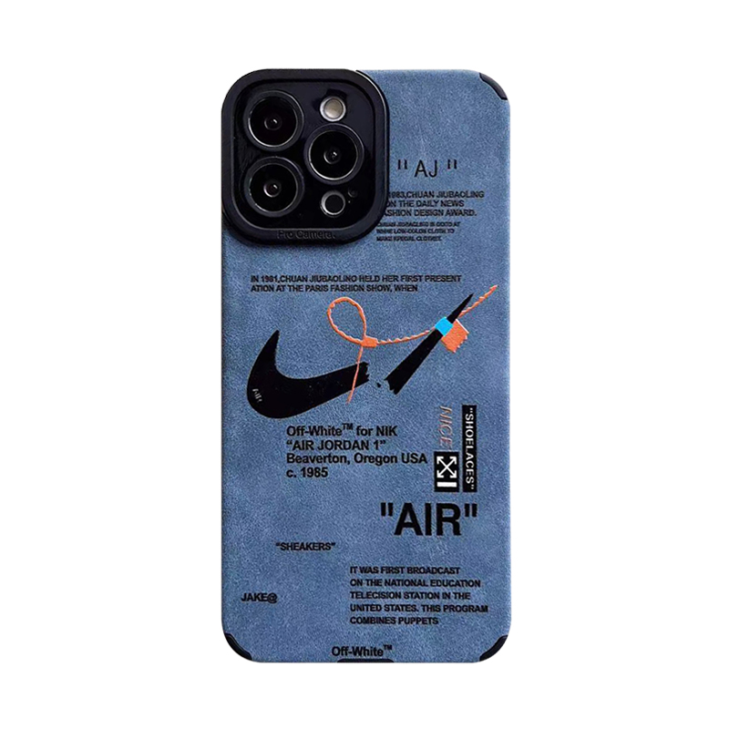 Suede Leather iPhone Case