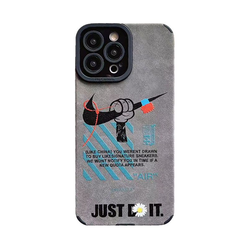 Suede Leather iPhone Case