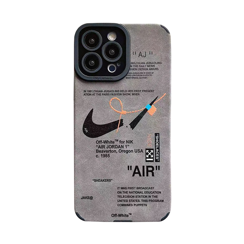 Suede Leather iPhone Case