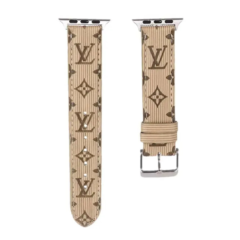 Leather luxury V Apple Watch Bands