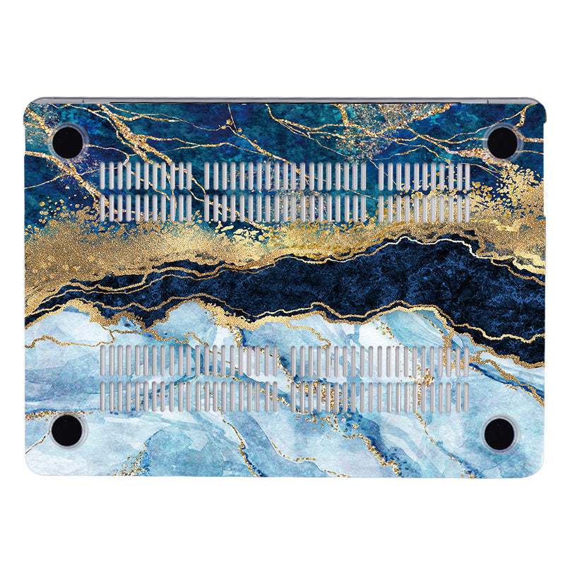 Mysterious Blue River Macbook Case-BELKCASE