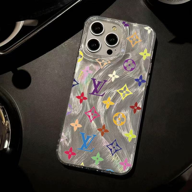 Louis Vuitton Shell Crystal Sequin iPhone Case