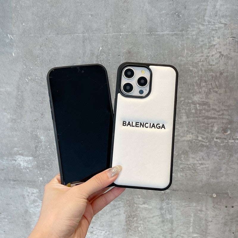 Balenciaga Leather cushion iPhone Case