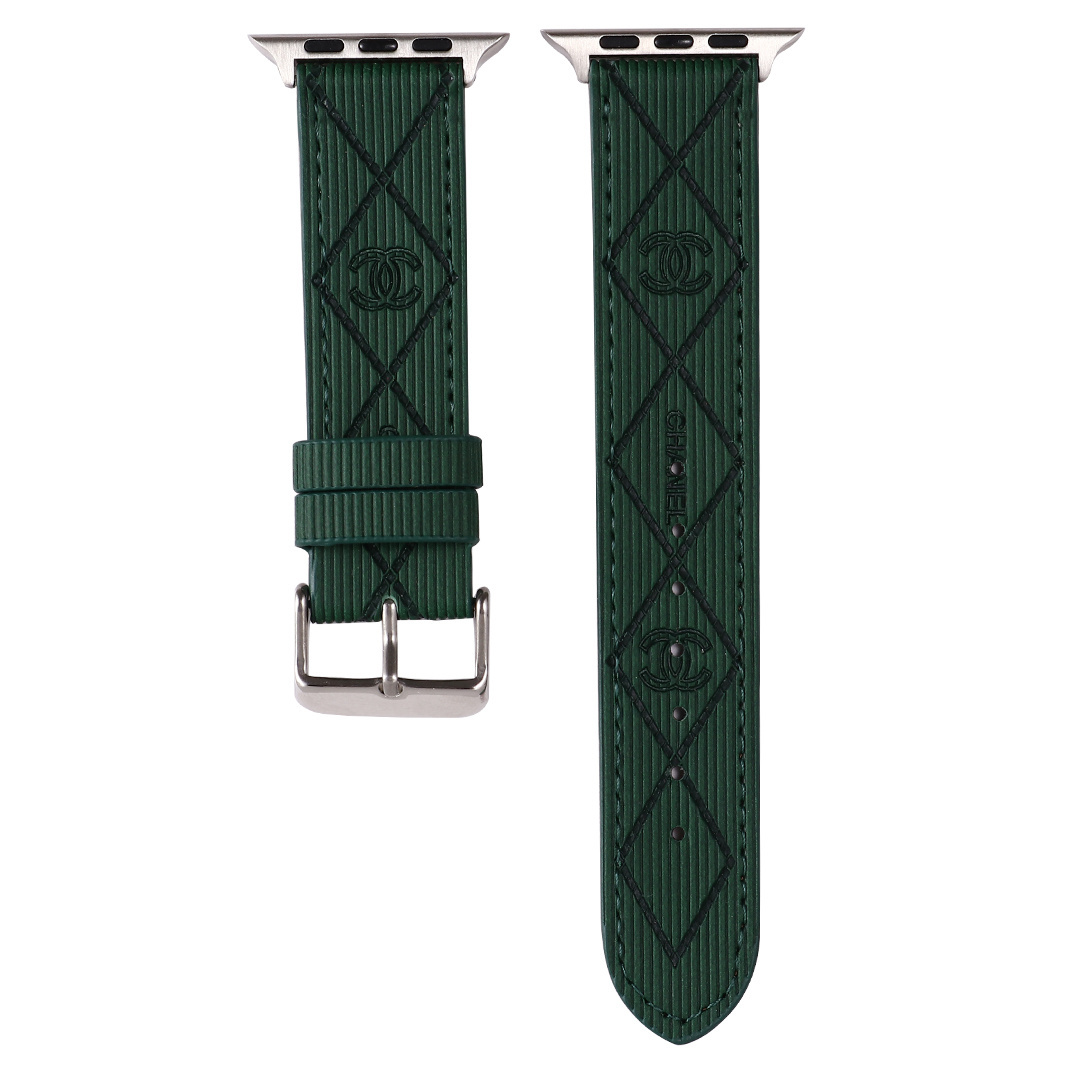 Chanel Luxury Leather Apple Watch Band