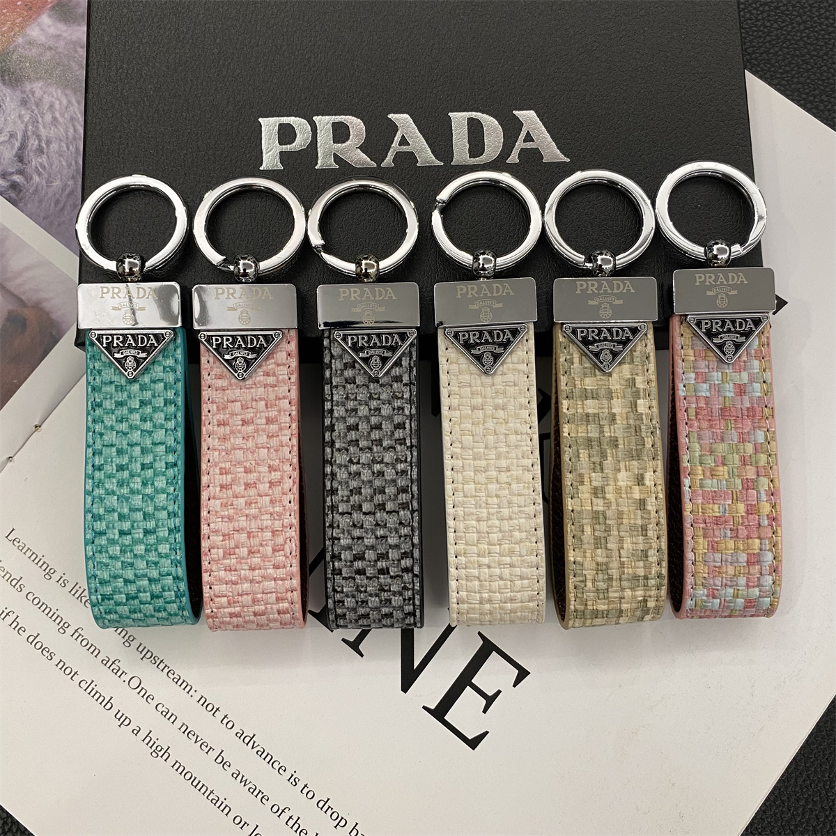 Braided Luxury Leather Convenient Keychain