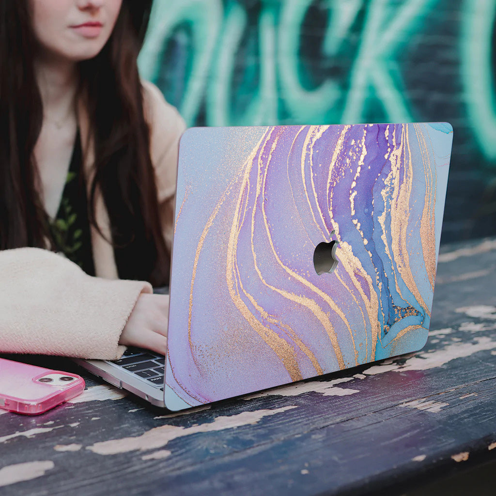 Golden Border Macbook Case-BELKCASE