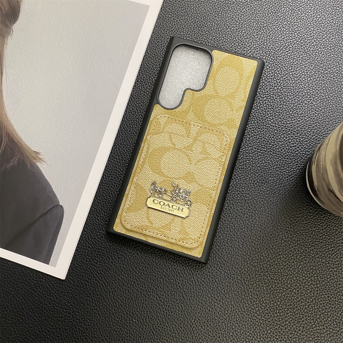 Luxury Leather Samsung Wallet Case