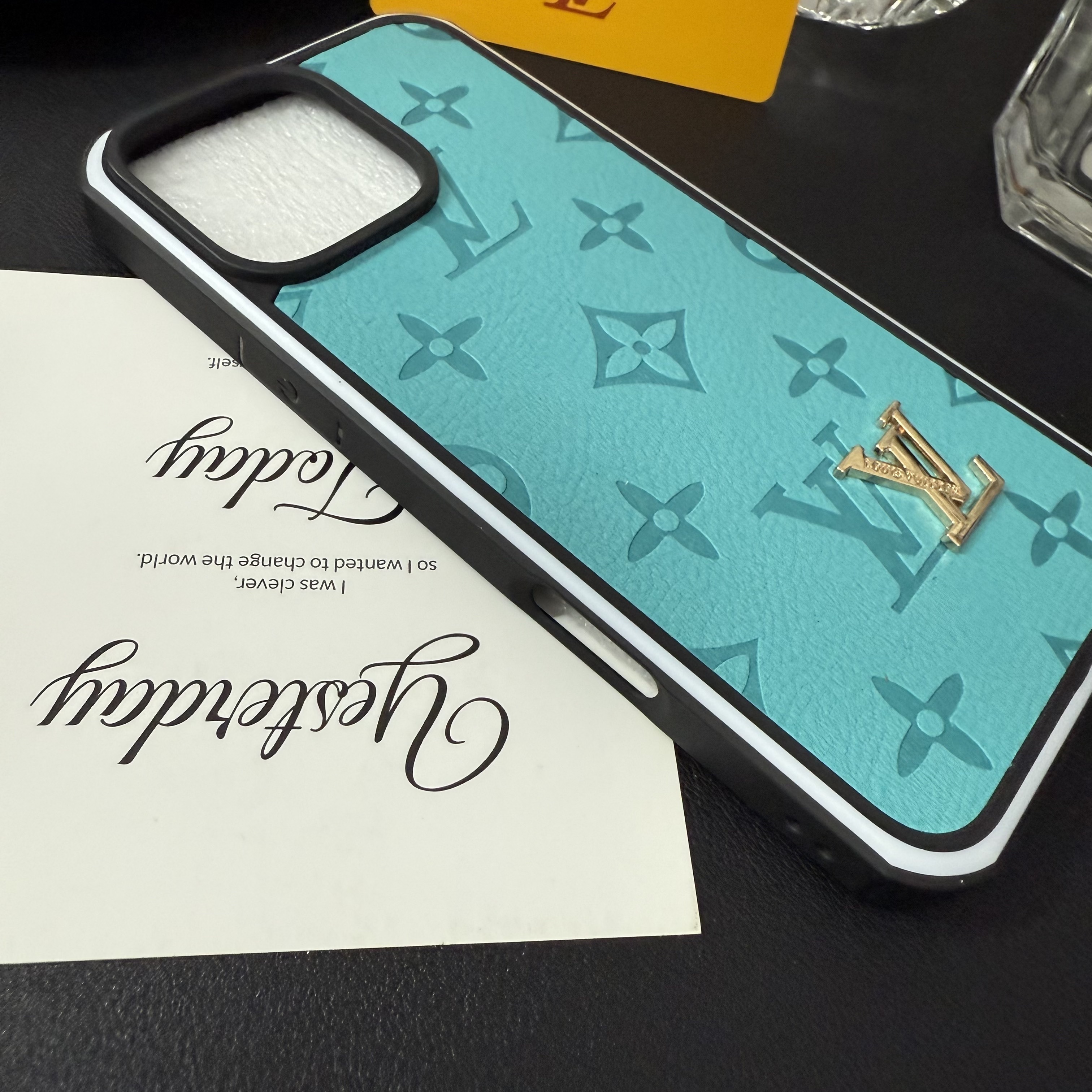 Louis Vuitton Leather iPhone Case
