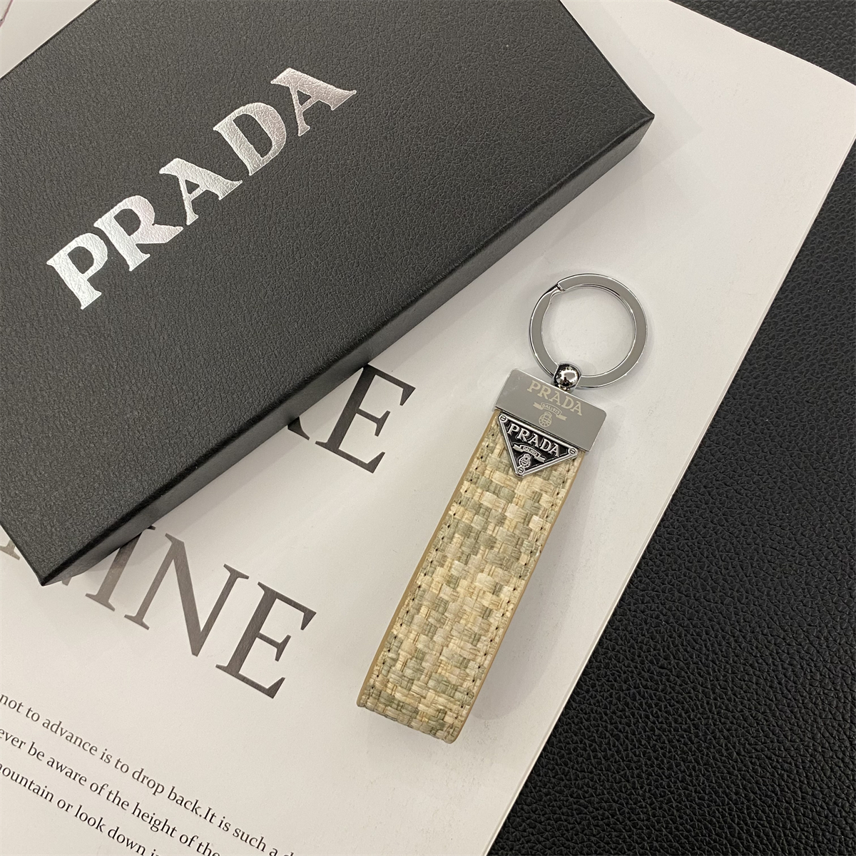 Braided Luxury Leather Convenient Keychain