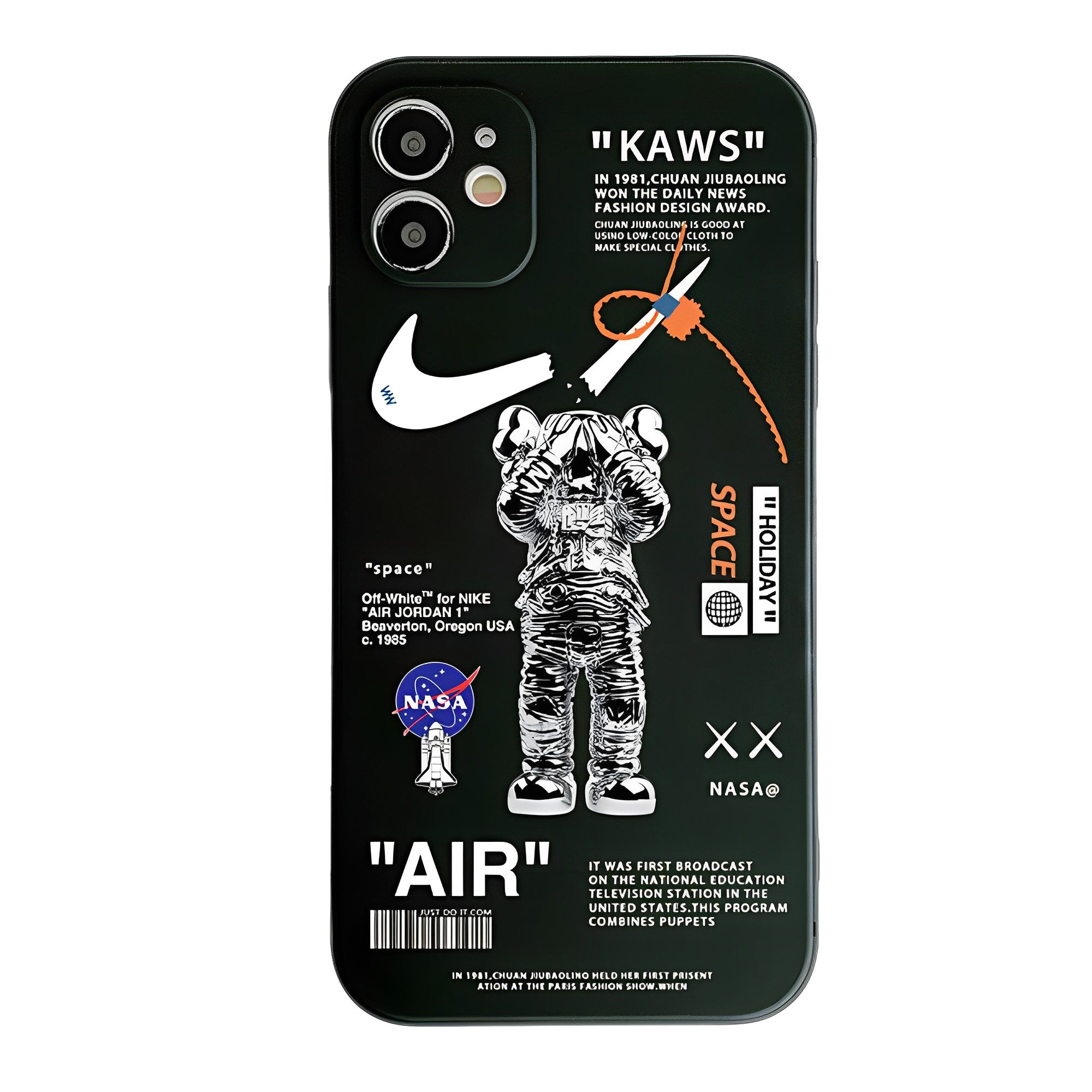 Kaws x Nasa x  xNK iPhone Case