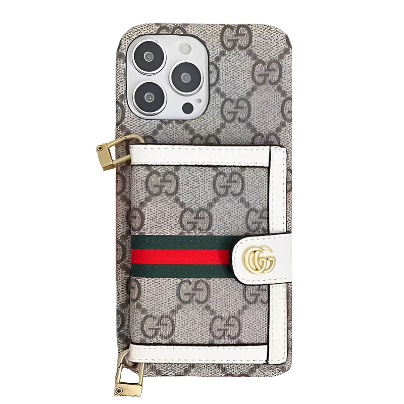 Classic Leather iPhone Wallet Case With Crossbody Strap -BELKCASE