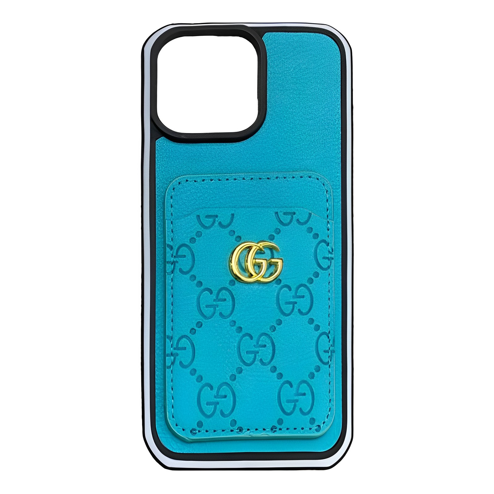 Luxury Leather iPhone Wallet Case