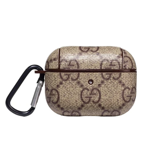 Gucci Luxury Leather Airpods Case