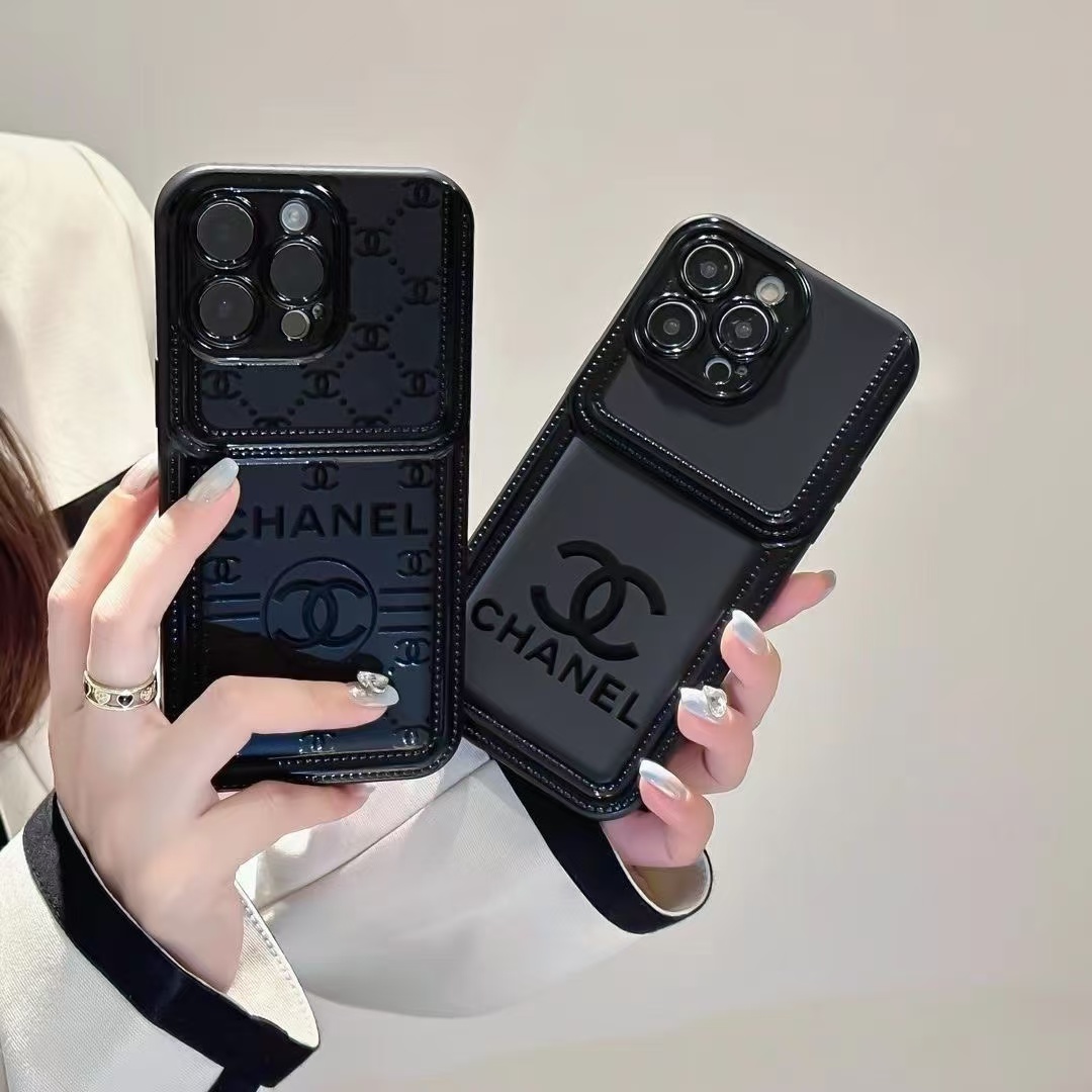 Black Luxury Leather iPhone Case