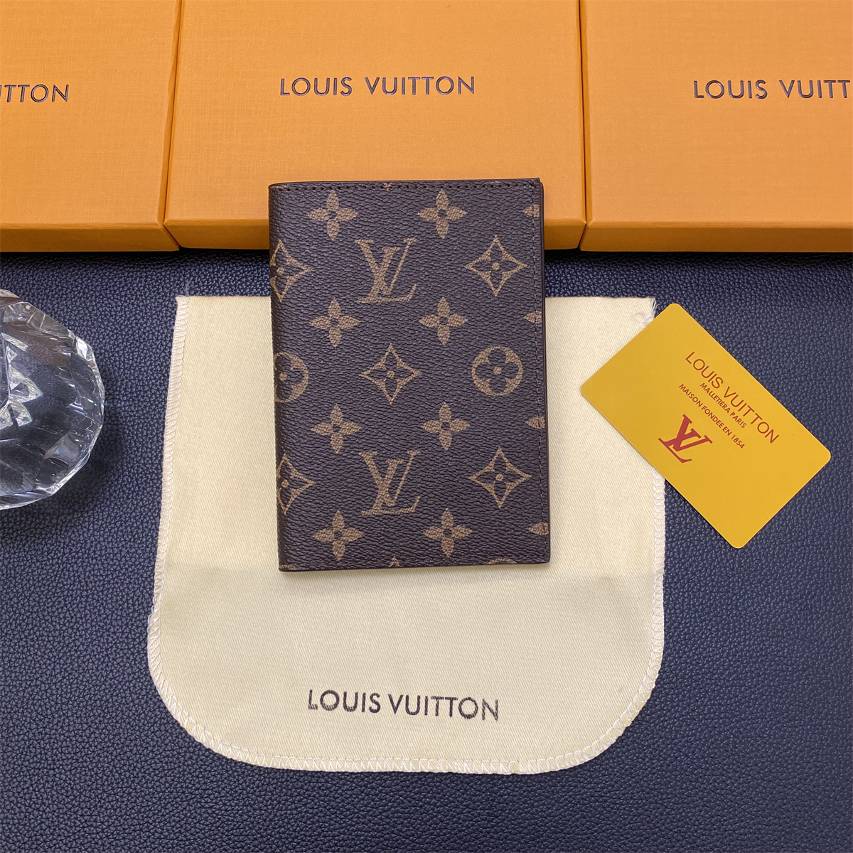 Luxury Leather Passport Holder & Card Holder