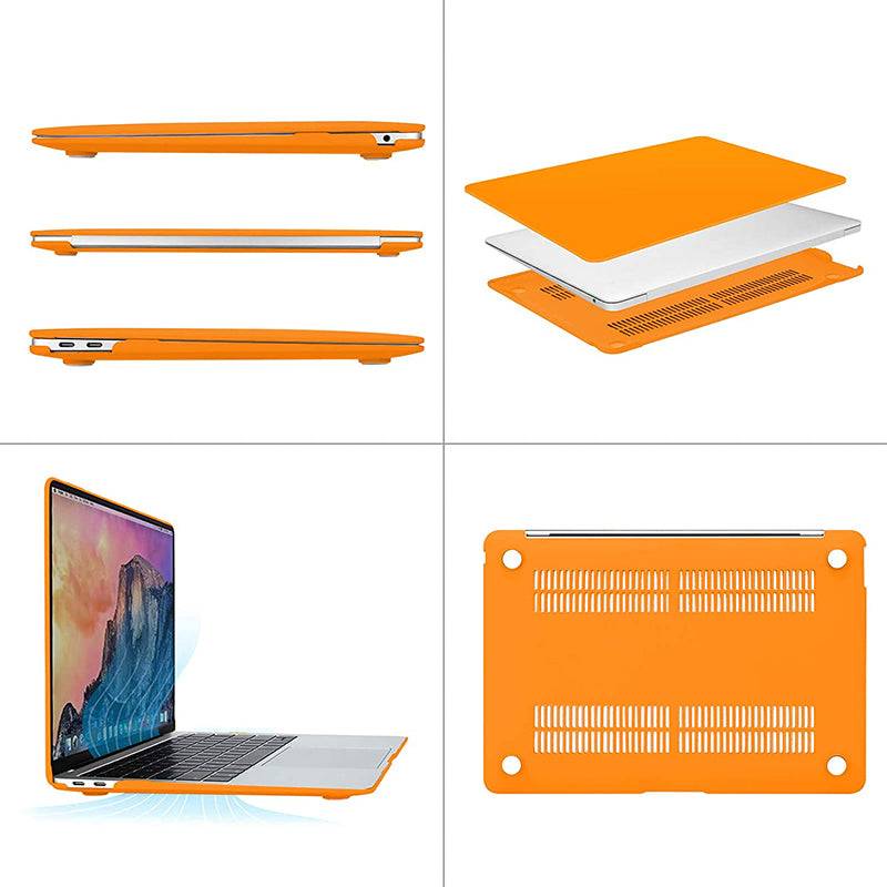Frosted Orange | Macbook case customizable-BELKCASE