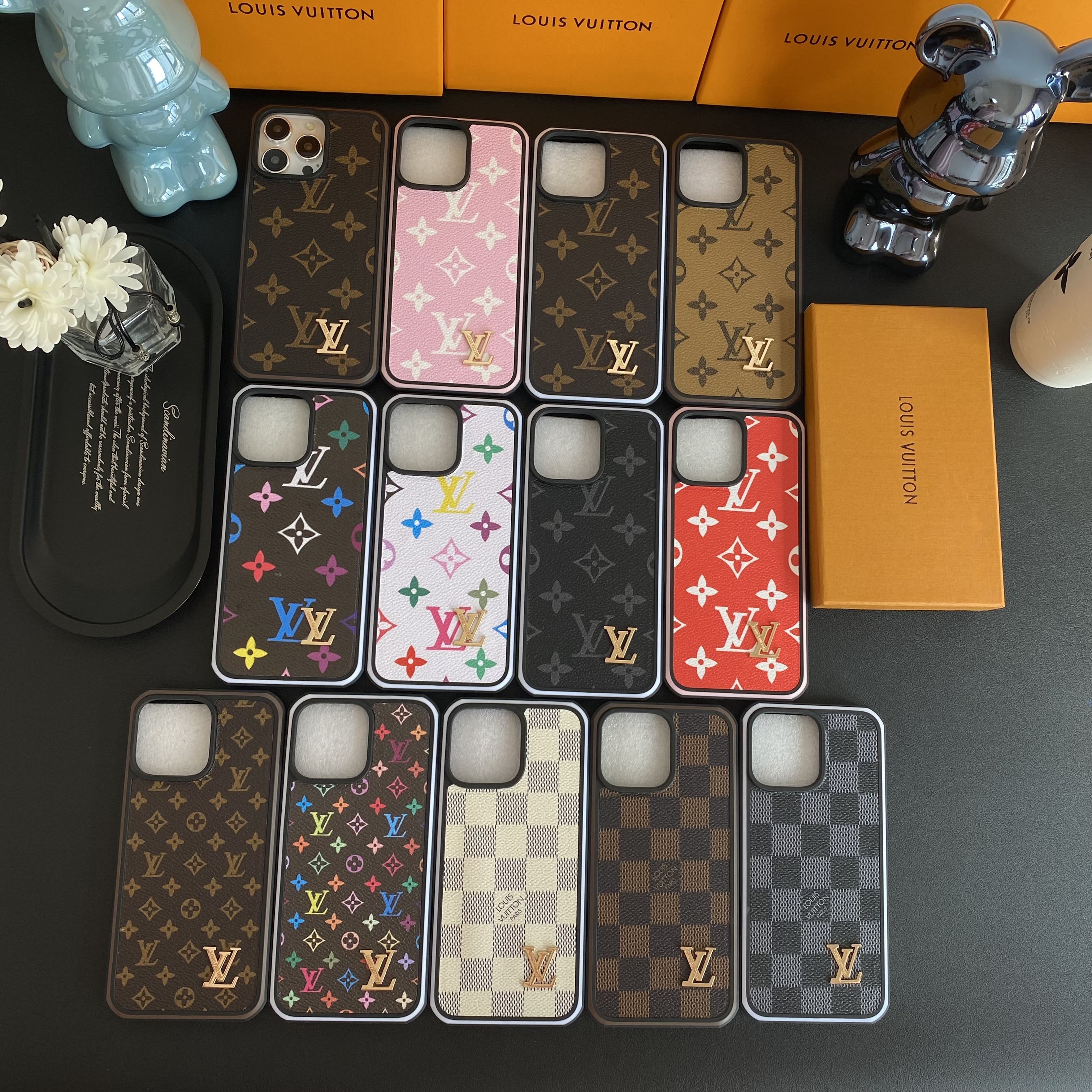 Louis Vuitton Leather iPhone Case