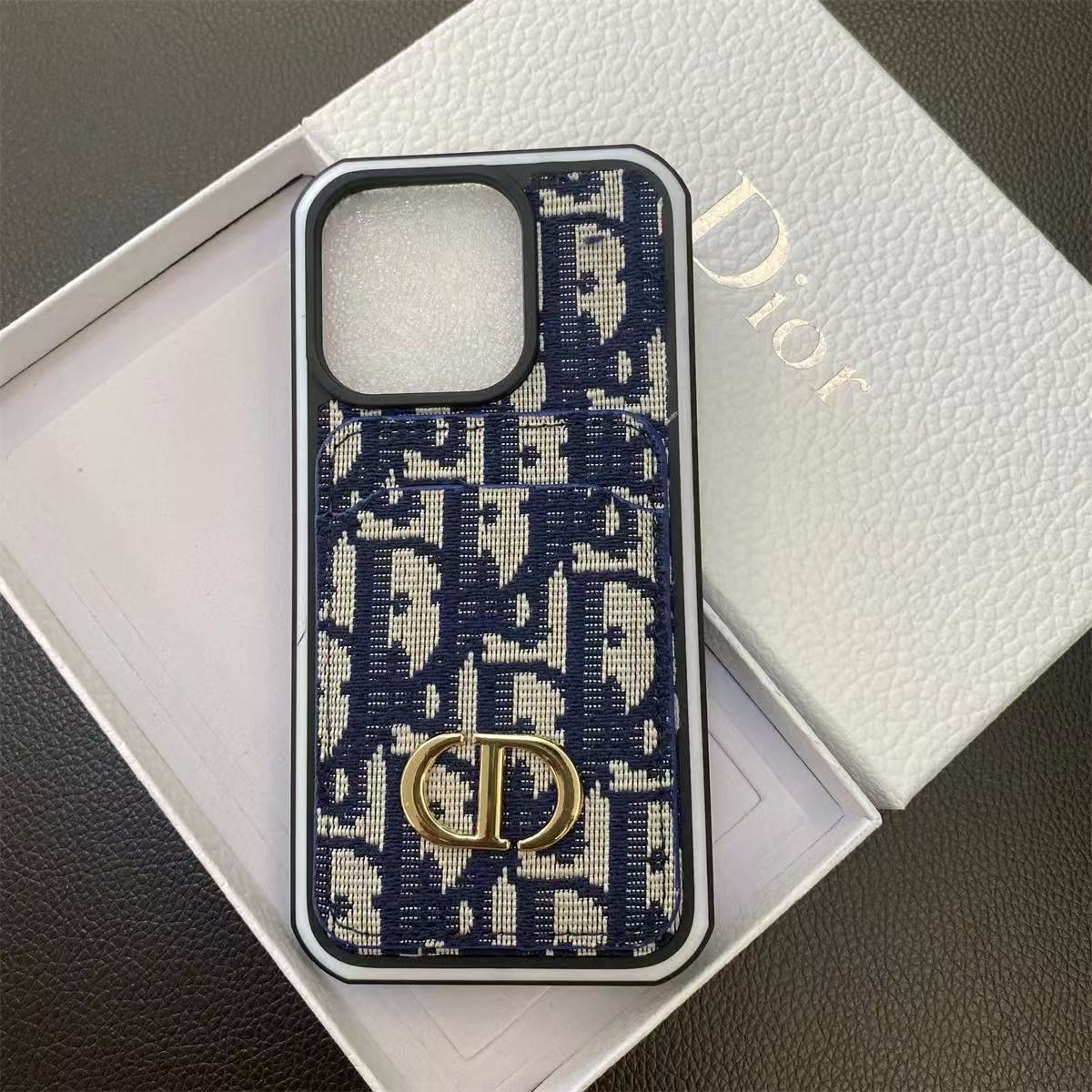 Vintage Cloth Classic CD iPhone Wallet Case