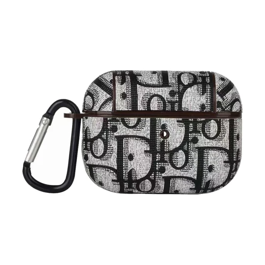 Dior Classic Luxury Leather Airpods Case