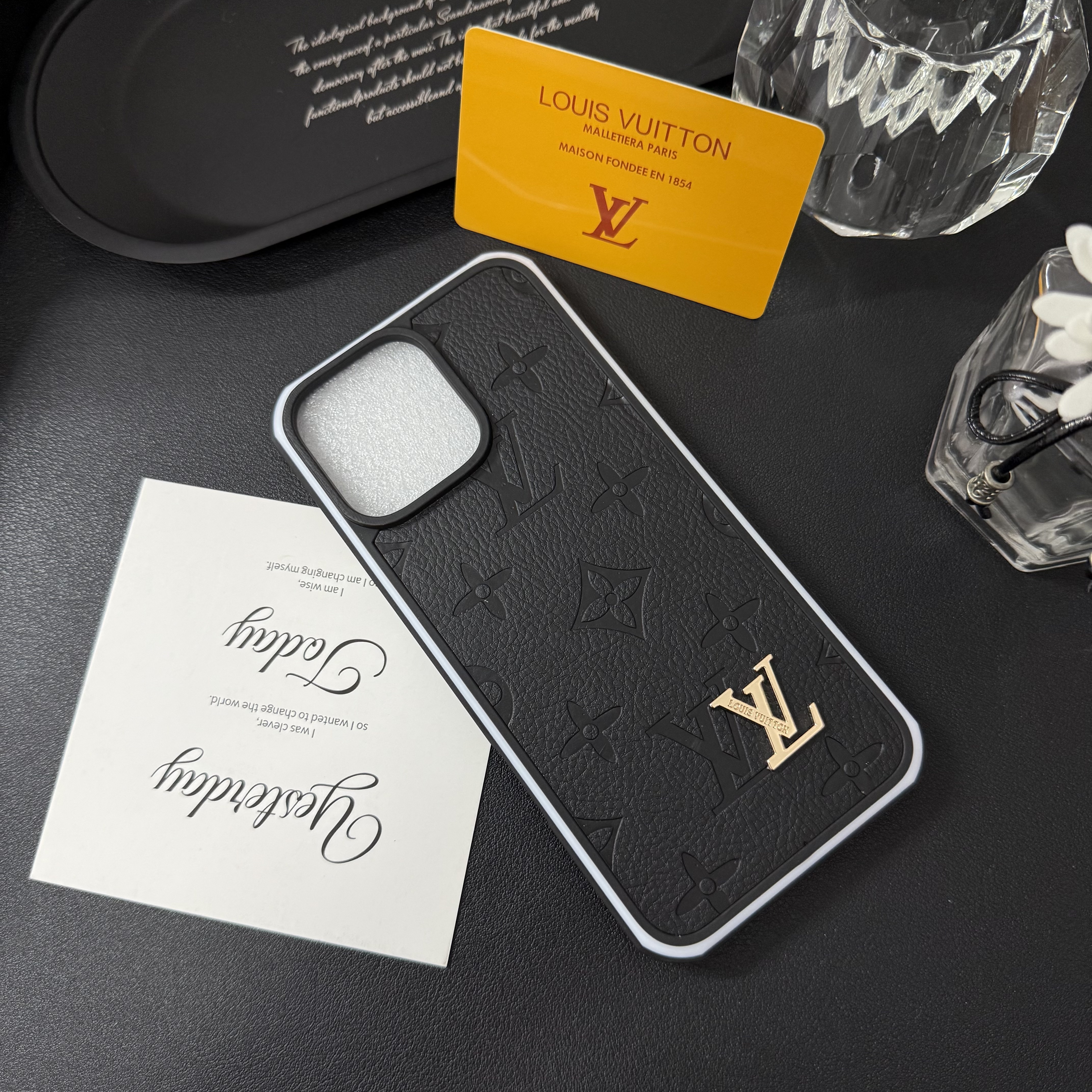 Louis Vuitton Leather iPhone Case