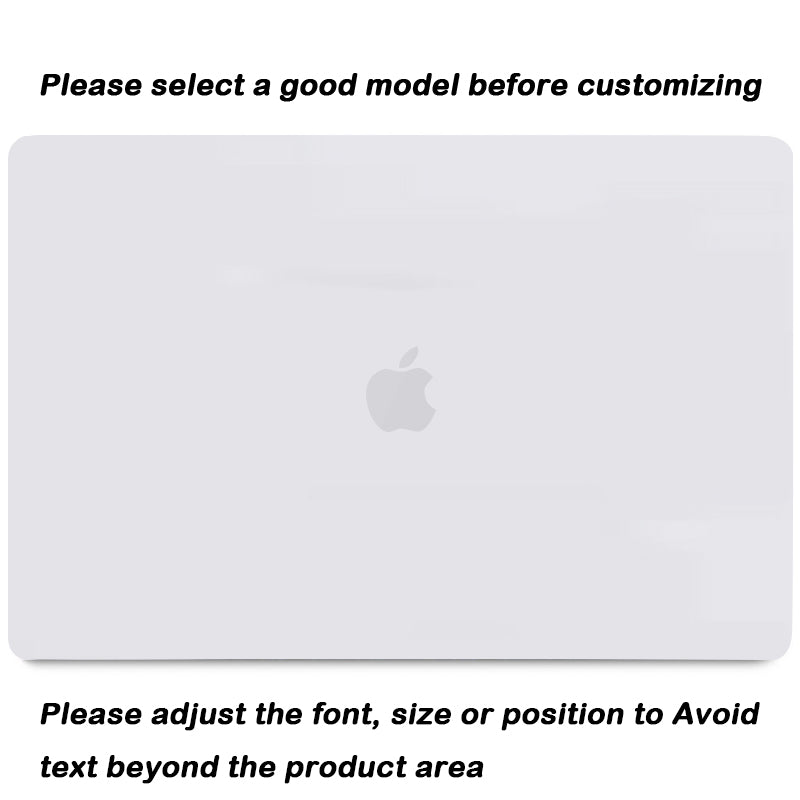 Frosted White | Macbook case customizable-BELKCASE