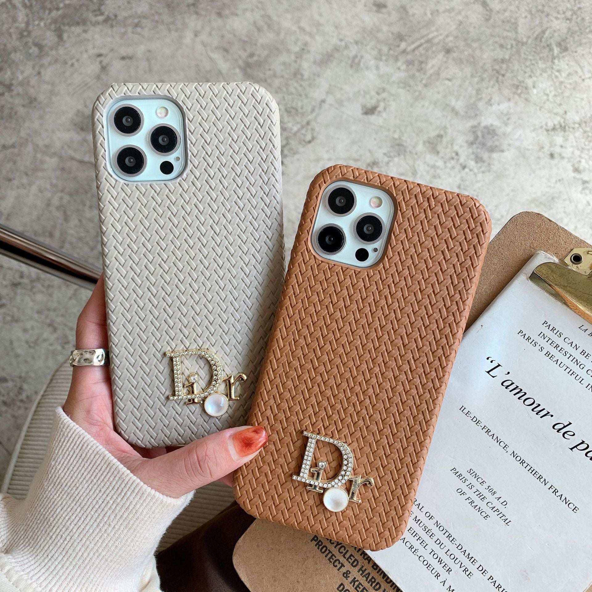 Dior Woven iPhone Case