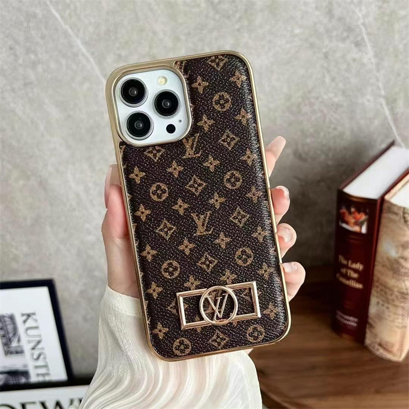 Louis Vuitton Monogram Vintage Leather iPhone Case-BELKCASE